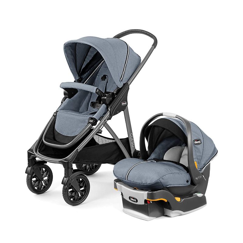 Photo 1 of Chicco Corso Modular Travel System - Silverspring | Grey---ITEM IS SCUFFED/DIRTY---
