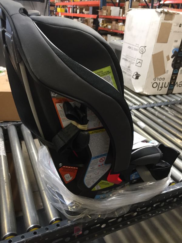 Photo 4 of Graco SlimFit 3 in 1 Car Seat, Slim & Comfy Design Saves Space in Your Back Seat, Annabelle - Style:SlimFit - Color:Annabelle. Box Packaging Damaged, Minor Use, Dust on Item, Missing Cup Holders.