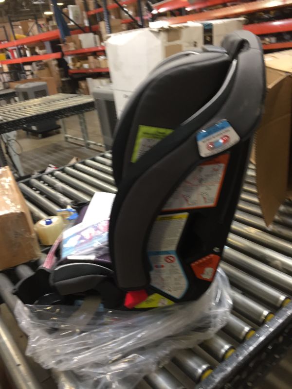 Photo 6 of Graco SlimFit 3 in 1 Car Seat, Slim & Comfy Design Saves Space in Your Back Seat, Annabelle - Style:SlimFit - Color:Annabelle. Box Packaging Damaged, Minor Use, Dust on Item, Missing Cup Holders.