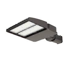 Photo 1 of 150W LED Street Light Waterproof IP65 Shoe Box Pole Light 5700K Daylight Slip Fitter Parking Lot Lighting
