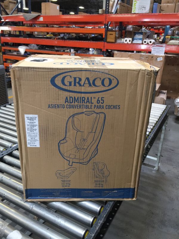 Photo 2 of Graco Admiral 65 Convertible Car Seat, Studio. Box Packaging Slightly Damaged, Item is New