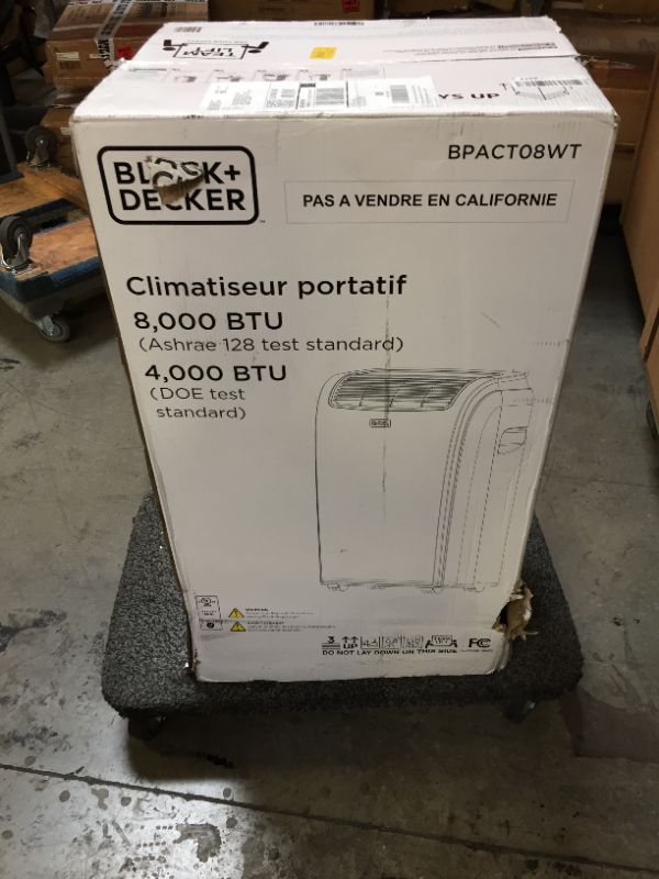 Photo 10 of BLACK+DECKER™ 8,000 BTU Portable Air Conditioner