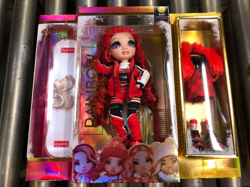 Photo 2 of Rainbow High Winter Break Ruby Anderson Fashion Doll

