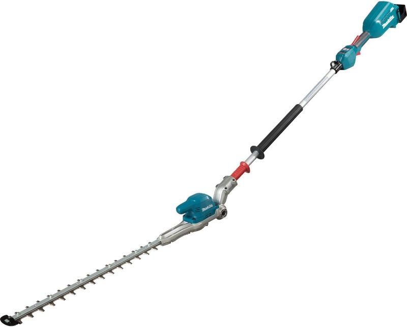 Photo 1 of Makita XNU01Z Lithium-Ion Brushless Cordless, Tool Only 18V LXT 20" Articulating Pole Hedge Trimmer, Teal
