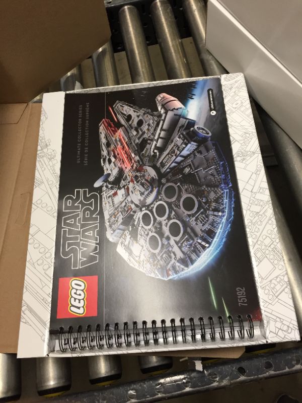 Photo 7 of LEGO Star Wars Ultimate Millennium Falcon 75192 Expert Building Kit and Starship Model, Best Gift and Movie Collectible for Adults (7541 Pieces). Sealed, Opened for Inspection, Item is New. 
