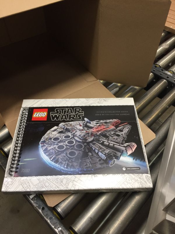 Photo 8 of LEGO Star Wars Ultimate Millennium Falcon 75192 Expert Building Kit and Starship Model, Best Gift and Movie Collectible for Adults (7541 Pieces). Sealed, Opened for Inspection, Item is New. 
