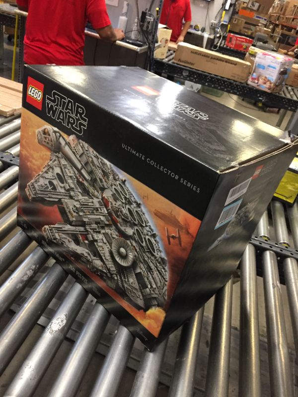 Photo 2 of LEGO Star Wars Ultimate Millennium Falcon 75192 Expert Building Kit and Starship Model, Best Gift and Movie Collectible for Adults (7541 Pieces). Sealed, Opened for Inspection, Item is New. 
