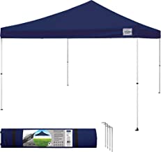 Photo 1 of Caravan Canopy Sports 21208100060 Caravan M-Series 2 Pro 12 X 12 Foot Straight Leg Kit, Navy Blue Canopy, 12x12
