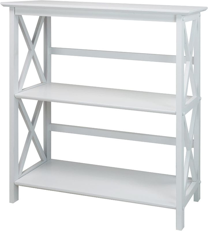 Photo 1 of Casual Home Montego 3-Shelf Bookcase, White
