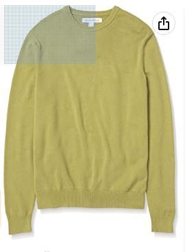 Photo 1 of Amazon Essentials Men's Crewneck Sweater (olive Green)
