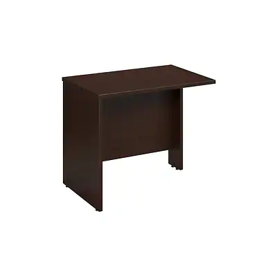 Photo 1 of Bush Business Furniture Westfield 36W Return Bridge, Mocha Cherry (WC12918)
