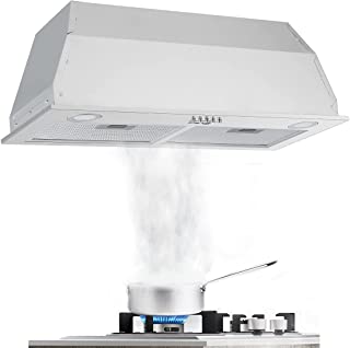 Photo 1 of 30" Range Hood Insert, GASLAND Chef BI30SP 30 inch Built-in Range Hood, Vent Hood Insert with LED lights, Ducted Stove Hood 350 CFM, Push Button Control, Aluminum Mesh Filters
