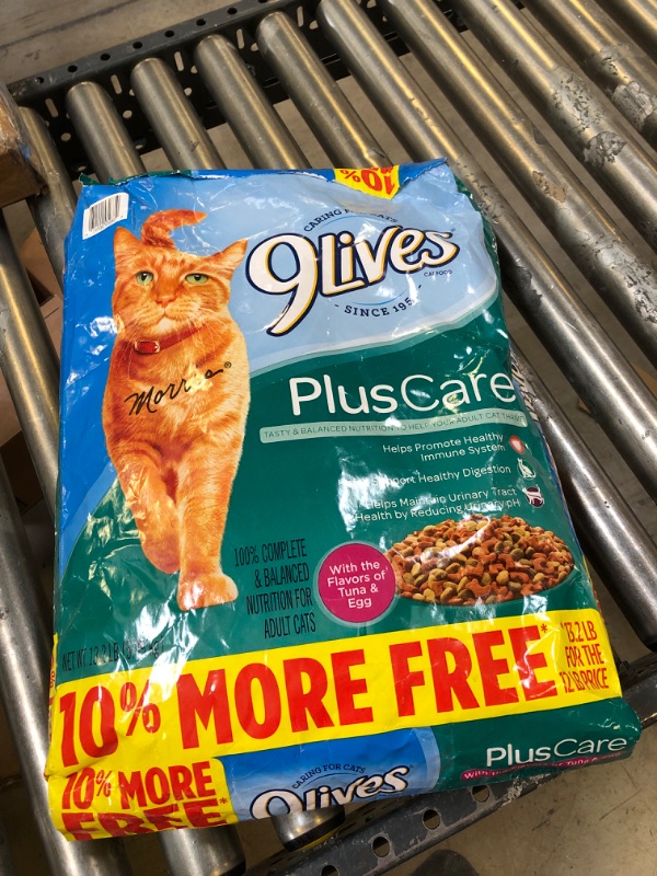 Photo 2 of 9Lives Plus Care Dry Cat Food, 13.3 Lb (Discontinued by Manufacturer)  BEST BY 17 APRIL 2022