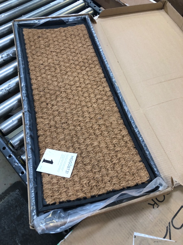 Photo 1 of 34X14 RUBBER BOOT TRAY WITH COCO COIR INSERT