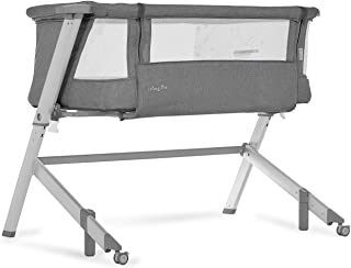 Photo 1 of Dream On Me Skylar Bassinet and Beside Sleeper, JPMA Certified, Carry Bag Included, Grey
