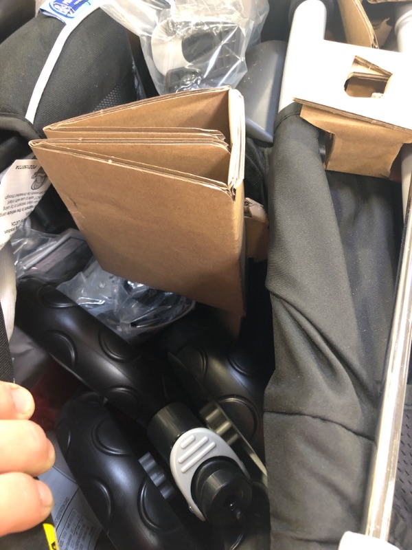Photo 1 of Graco FastAction Fold Sport Travel System | Includes the FastAction Fold Sport 3-Wheel Stroller and SnugRide 35 Infant Car Seat, Gotham
