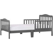 Photo 1 of Dream On Me Classic Design Toddler Bed, Steel Grey