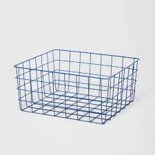 Photo 1 of 13" Rectangular Wire Decorative Basket - Brightroom™ pair 

