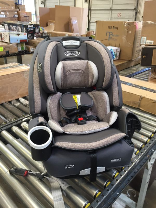 Photo 5 of Graco 4Ever DLX 4 in 1 Car Seat, Infant to Toddler Car Seat, Bryant , 20x21.5x24 Inch (Pack of 1). Box packaging Damaged, Minor Use.