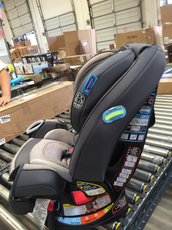 Photo 6 of Graco 4Ever DLX 4 in 1 Car Seat, Infant to Toddler Car Seat, Bryant , 20x21.5x24 Inch (Pack of 1). Box packaging Damaged, Minor Use.