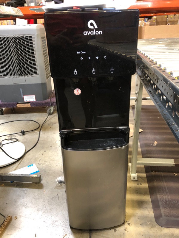 Photo 2 of Avalon Bottom Loading Water Cooler Water Dispenser with BioGuard- 3 Temperature Settings - Hot, Cold & Room Water, Durable Stainless Steel Construction, Anti-Microbial Coating- UL/Energy Star Approved