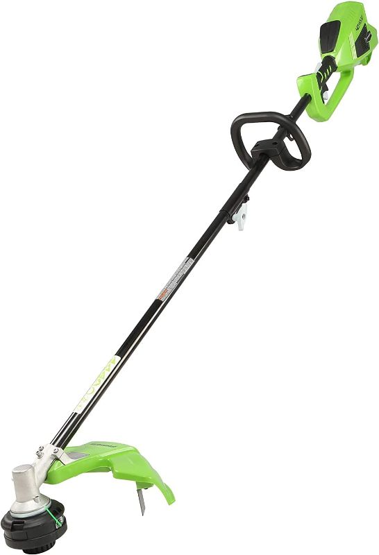 Photo 1 of Greenworks 40V 16 inch Brushless (Attachment Capable) String Trimmer, Tool Only
