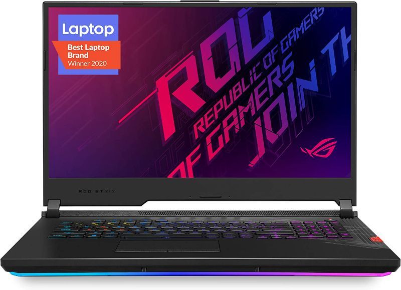 Photo 1 of ASUS ROG Strix Scar 17 Gaming Laptop, 17.3” 300Hz FHD IPS Type, NVIDIA GeForce RTX 2070 SUPER, Intel Core i7-10875H, 16GB DDR4, 1TB PCIe SSD, Per-Key RGB Keyboard, Wi-Fi 6, Windows 10, G732LWS-DS76
