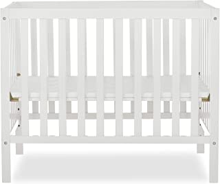 Photo 1 of Dream On Me, Edgewood 4-in-1 Convertible Mini Crib, White. Cut on Item From Opening Box. Scuff on Wood.