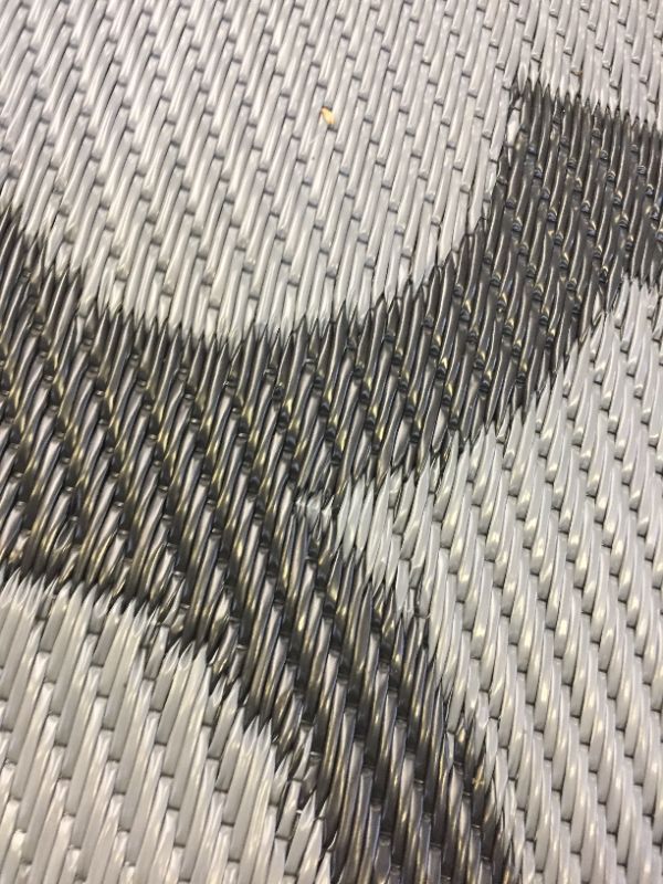 Photo 3 of BLACK AND GREY WEAVED MAT 