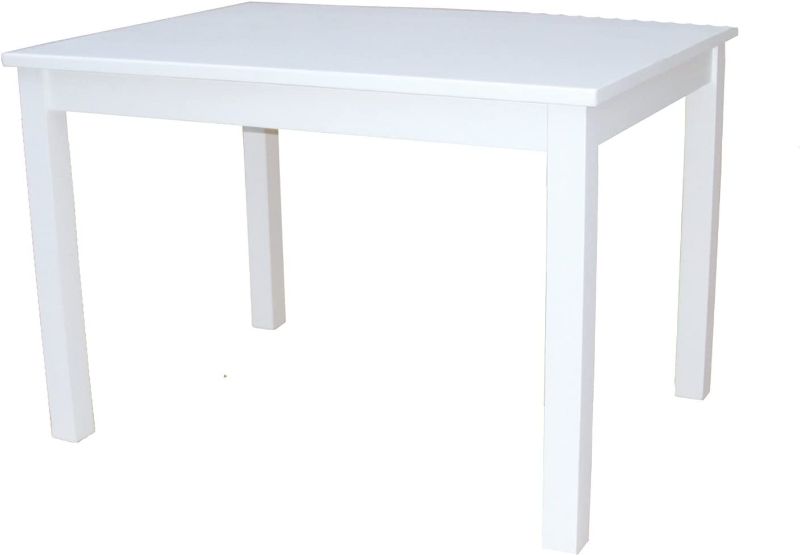 Photo 1 of 45 X 29 1/2 WHITE TABLE 