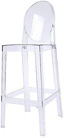 Photo 1 of 2xhome Transparent Ghost bar Stool, 30 inches, Clear,1 piece
