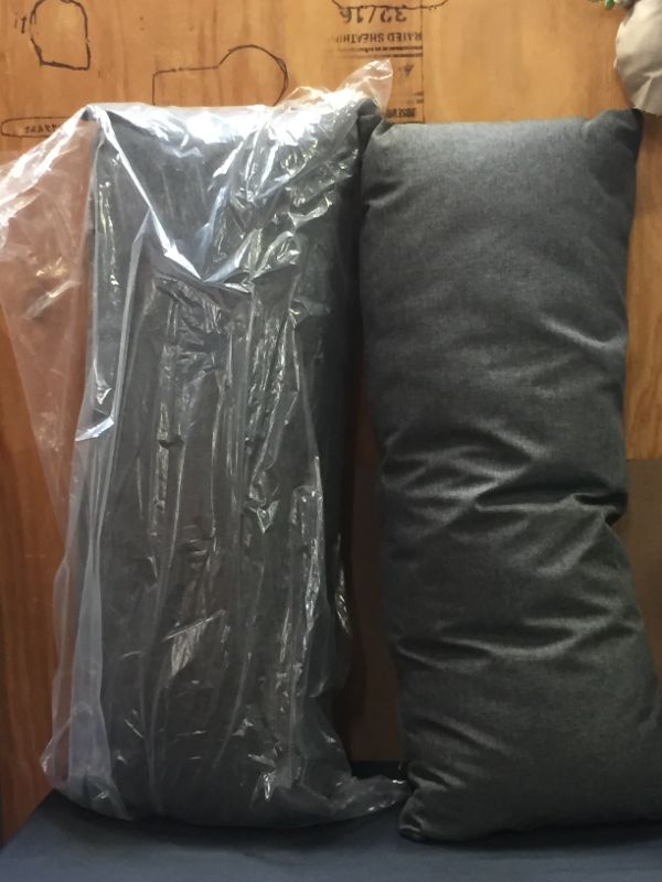 Photo 1 of 2 Grey Pillow Set 