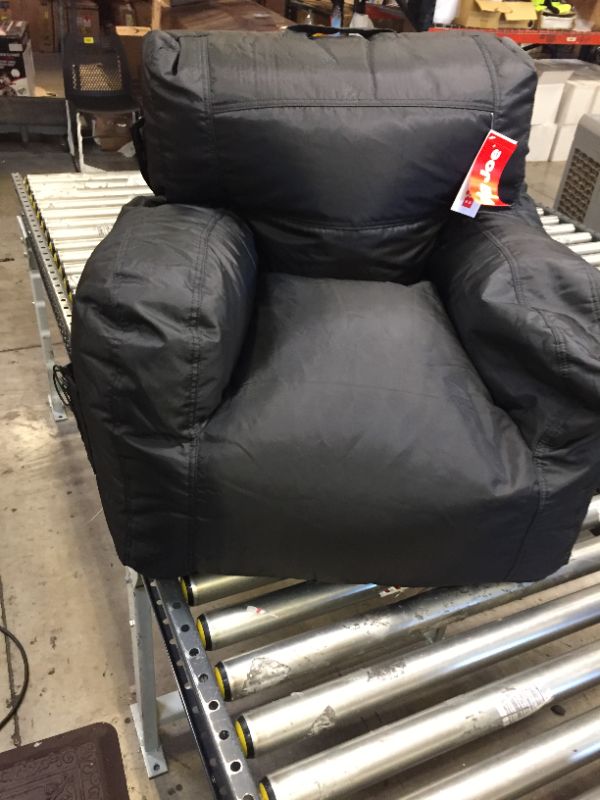 Photo 2 of Big Joe Milano Bean Bag Chair, Black
