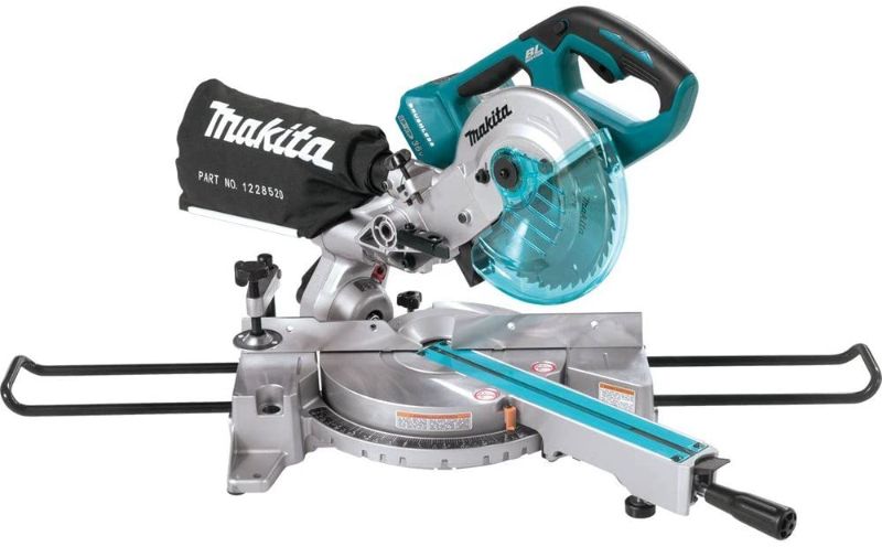 Photo 1 of Makita XSL02Z 18V X2 LXT Lithium-Ion Brushless Cordless 7-1/2" Dual Slide Compound Miter Saw, Tool Only
