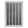 Photo 1 of 20 in. x 30 in. Steel Return Air Filter Grille in White
