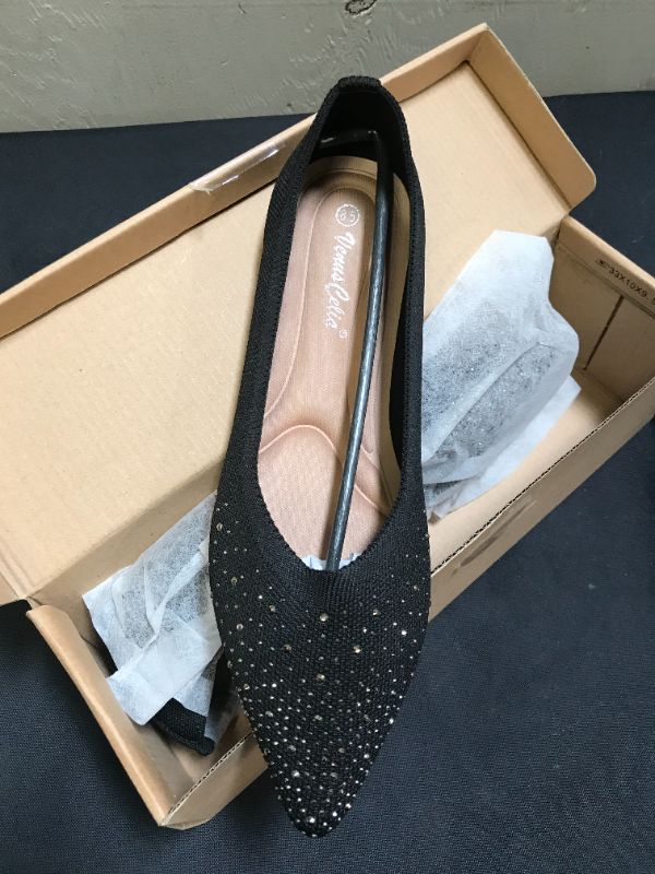 Photo 3 of Women's Dextrous Rhinestone Flat Shoe ---- 8.5
