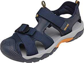 Photo 1 of DREAM PAIRS Men’s Sport Outdoor Hiking Sandals Closed Toe Athletic Adventure Beach Fisherman Water Sandals (SIZE US 9) (BOX IS DAMAGED)
