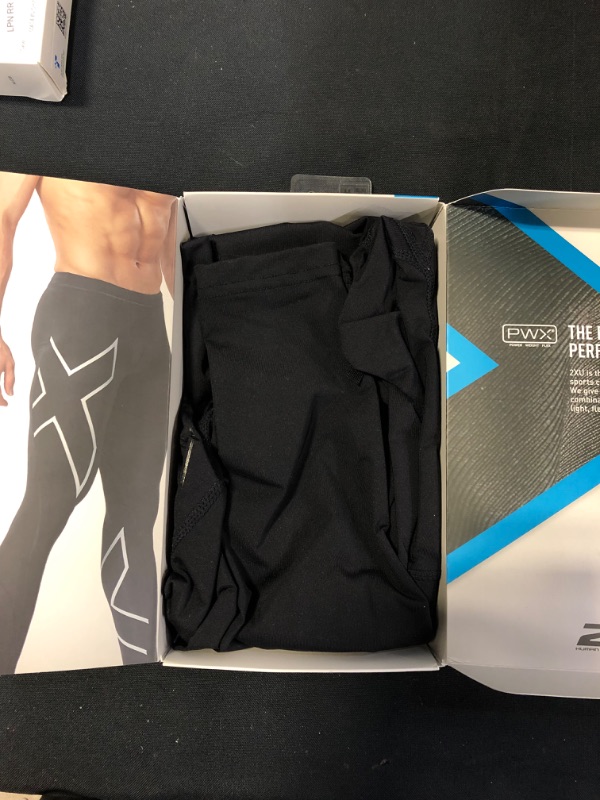 Photo 2 of 2XU Men's Core Compression Tights SIZE MEDIUM
