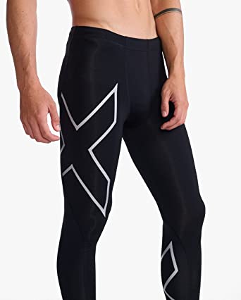 Photo 1 of 2XU Men's Core Compression Tights SIZE MEDIUM
