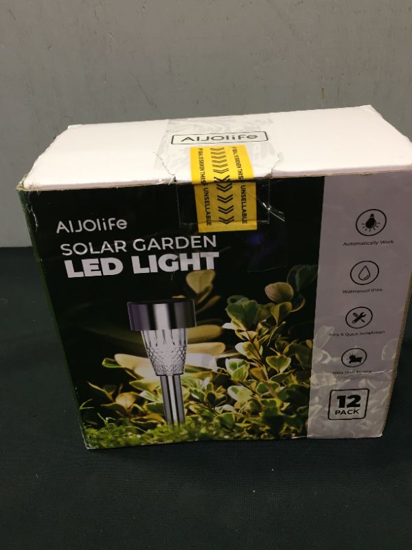 Photo 3 of ALJOLIFE SOLAR GARDEN LED LIGHT 6PCS