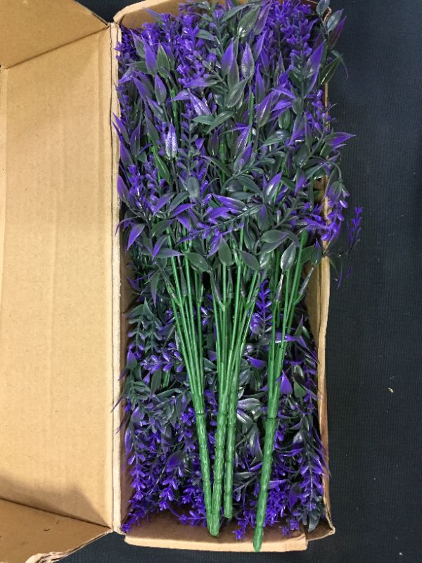 Photo 2 of 18 FAUX LAVENDER STEMS -- SOLD AS IS