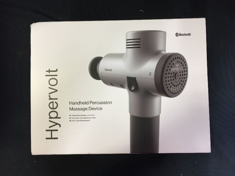 Photo 4 of Hyperice - Hypervolt Bluetooth Percussion Massage Device - Silver
