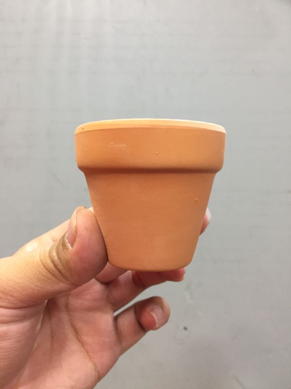 Photo 2 of 10 PCS Mini Terracotta Pots with Drainage Holes for Plants, Succulent, Cactus (1.5 in)
