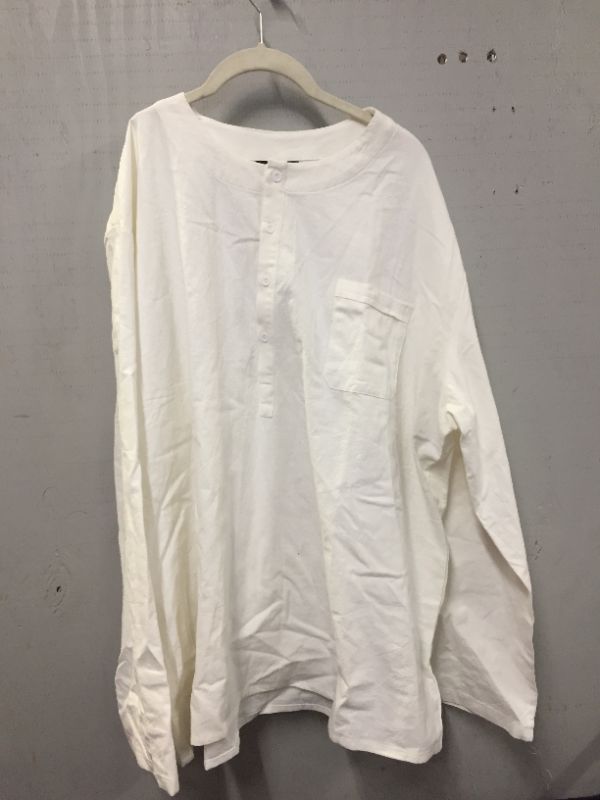 Photo 1 of COOFANDY 3XL EGGSHELL WHITE LONG SLEEVE  