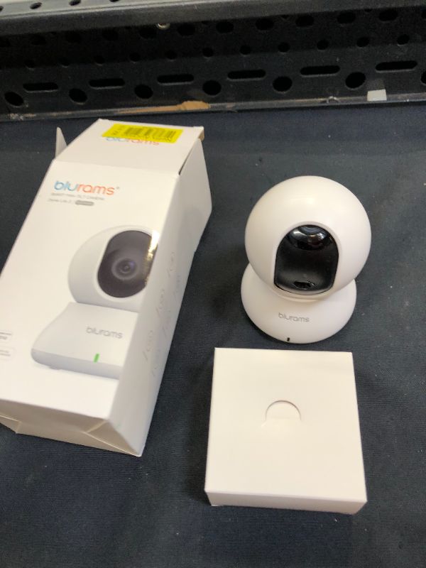 Photo 2 of Security Camera 2K, blurams Baby Monitor Dog Camera 360-degree for Home Security w/ Smart Motion Tracking, Phone App, IR Night Vision, Siren, Works with Alexa & Google Assistant & IFTTT, 2-Way Audio
