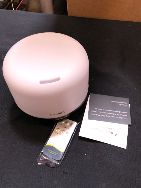 Photo 2 of ASAKUKI 500ml Premium, Essential Oil Diffuser with Remote Control, 5 in 1 Ultrasonic Aromatherapy Fragrant Oil Humidifier Vaporizer, Timer and Auto-Off Safety Switch
