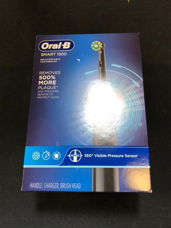 Photo 2 of Oral-B Smart 1500 Power Rechargeable Electric Toothbrush
FACTORY SEALED