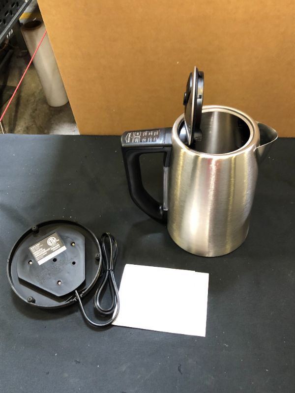 Photo 1 of Electric Kettle,Tea Kettle with 6 Temperature Settings,Paris Rhône 1.7L Cordless Hot Water Boiler Heate,Strix Thermostat,Touch Control,Auto-Shutoff/Boil-Dry Protection, Keep Warm,LED Indicator,Coffee
