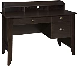 Photo 1 of OneSpace Eleanor Executive Desk Wood Grain, Espresso