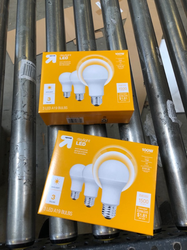 Photo 2 of 2 PACKS- LED 100W 3pk DaylightLight Bulbs - up & up™ 6 BULBS TOTAL